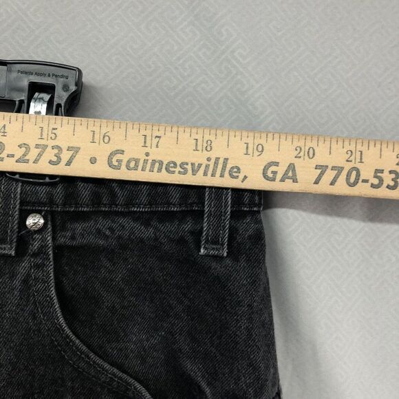 Vintage Levis 545 Loose Fit Straight Leg Black Jeans Size 38/38 (40/32) Mens - Picture 9 of 12